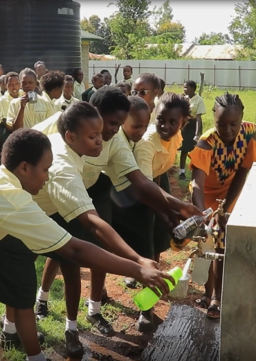 We fully funded water connections for three schools, ensuring that over 600 students now have reliable access to clean, safe water.
